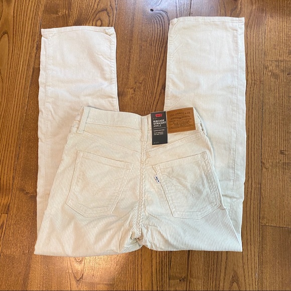 NWT Levi’s Ribcage Straight Ankle Corduroy Pants - Picture 14 of 15